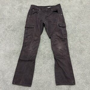 Iron workers motorcycle cargo pants aramid lined men’s 32x32